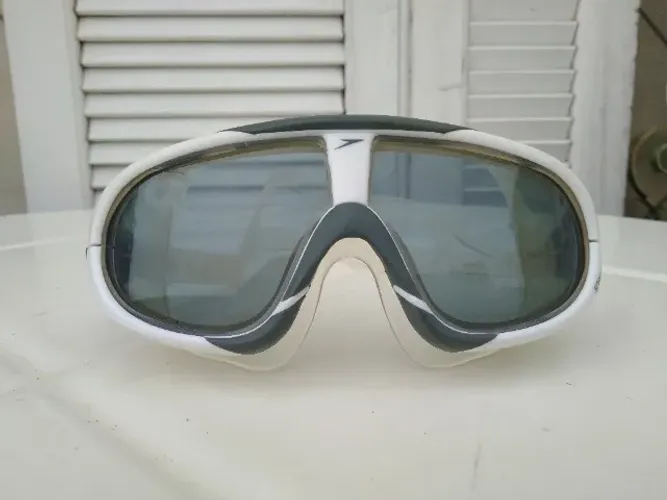 Óculos De Natação Adulto Speedo Rift Lente Fumê Branco
