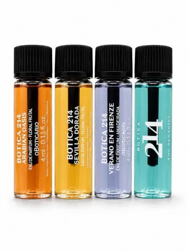 Coleção Botica 214 boticário 4ml cada
