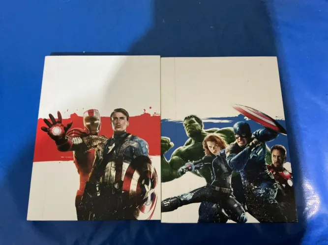 COLEÇÃO FILMES MARVEL STUDIOS: FASE 1 e FASE 2 COMPLETAS.