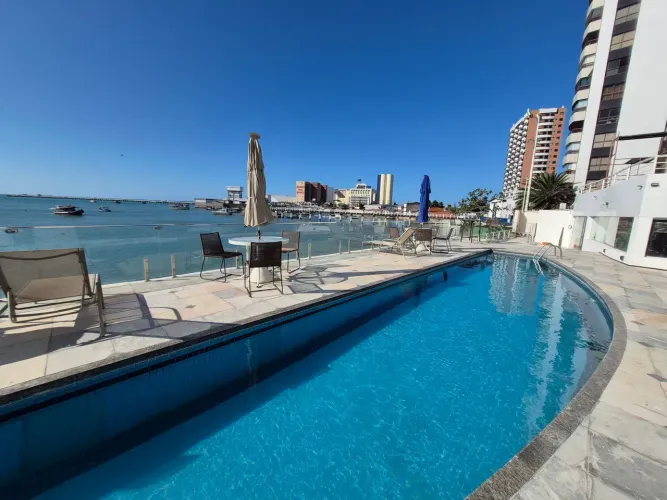 Flat à venda no Yacht Coast com 53m2 - todo mobiliado - Beira Mar de Fortaleza