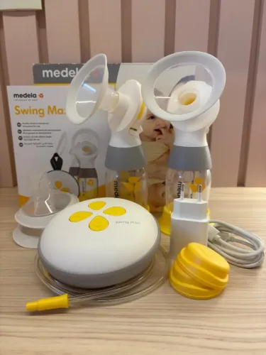 Bomba Tira Leite Elétrica Dupla Swing Maxi - Medela