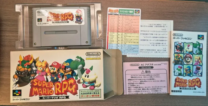 Super Mario RPG Cib super Famicon super nintendo