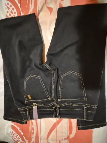CALÇA JEANS POLO WEAR PRETA