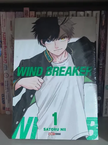 Mangá Wind Breaker Volume 1 Lacrado/Novo Editora Panini, Shounen, Sakura