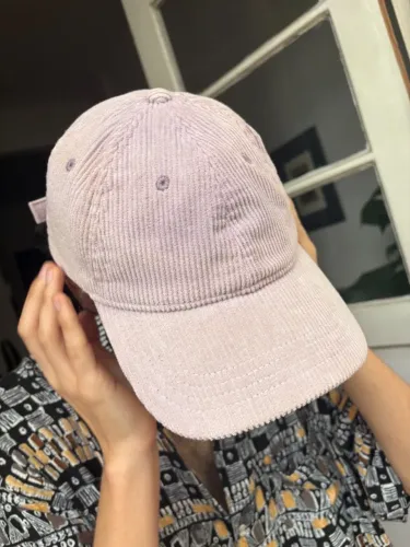 Boné Levi's Rosa Veludo Cotelê