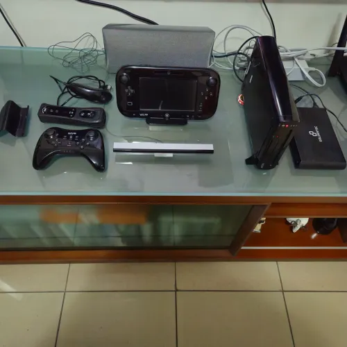 Nintendo Wii U desbloqueado + HD 500gb + Emuladores + Pro Controller + Wiimotion Plus