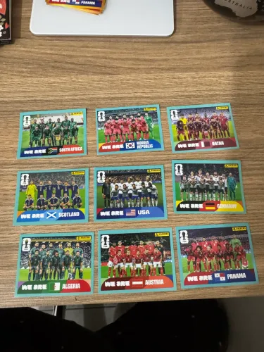 Figurinhas SELEÇÕES PERFILADAS (TIMES) do álbum da COPA DO MUNDO FIFA 2026!