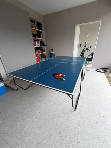 Mesa de ping-pong.