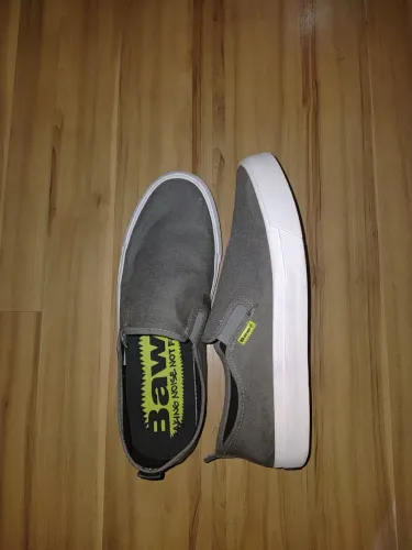Tênis BAW Slip On Cinza Nº 44 | Usado 3 Vezes | Vendo ou Troco