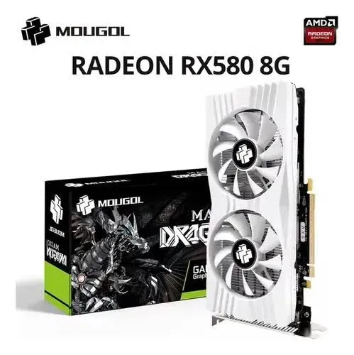 Placa de Vídeo AMD RX 580 8GB - Nova Lacrada com Garantia 