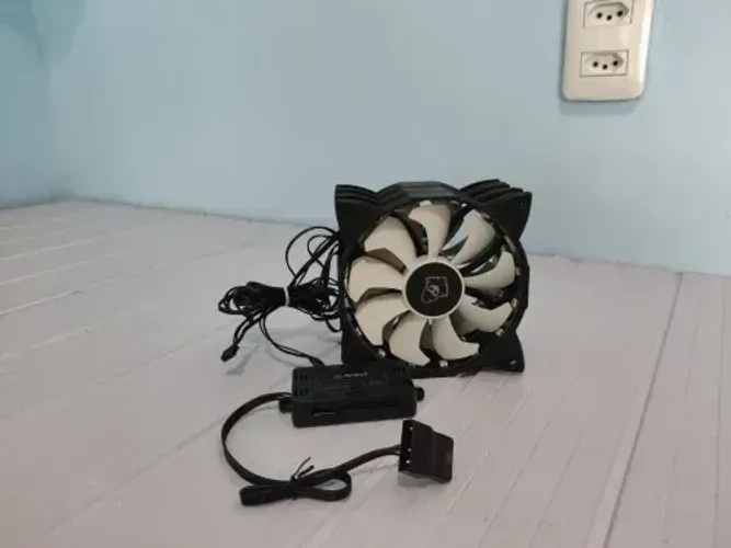 Kit Fan Mancer ARGB 120mm + Controladora