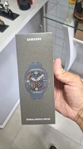 Galaxy Watch Ultra 2 Titânio Preto Lacrado c/ NF e Garantia