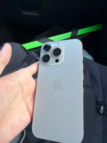 iPhone 16 Pro 256GB Natural Titanium - Dual Chip Físico - Bateria 91%