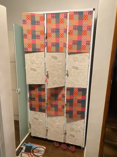 Armário para vestiário 12 portas