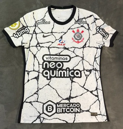 Camisa Corinthians 2021 - De jogo autografada - Roger Guedes