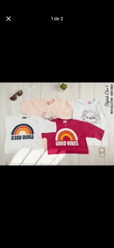T-Shirs Feminina ( P ao GG)