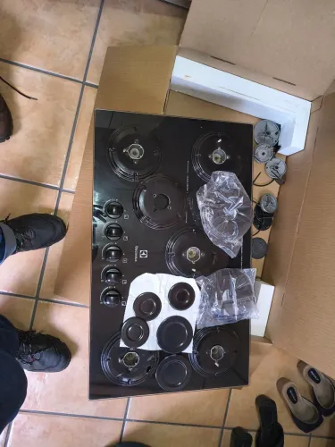 Fogão Cooktop Electrolux 5 bocas