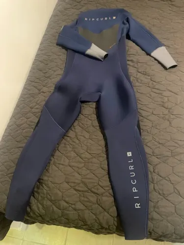 Long John Dawn Patrol 3/2 mm azul tamanho L ótimo estado - roupa de borracha