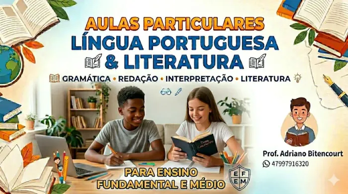 Aula particular de Língua Portuguesa e Literatura 