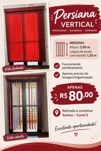 Persiana vertical