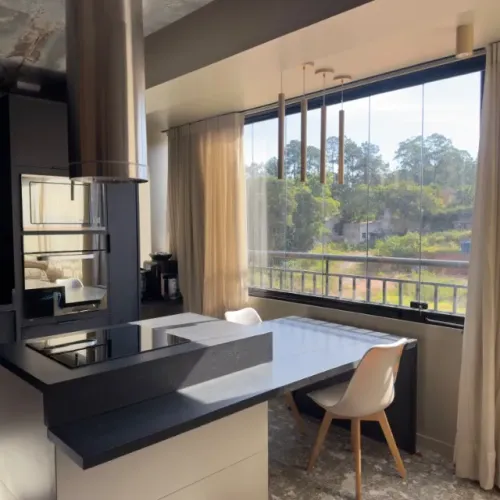Apto 39m² Reformado e Mobiliado - Granja Viana - Pronto pra Morar - Oportunidade