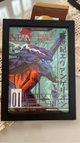 Quadro decorativo do anime Neon Genesis Evangelion