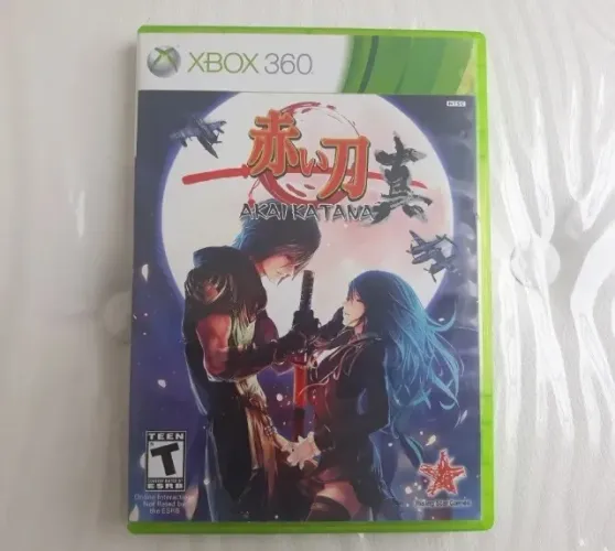 Jogo Akai Katana Da Cave Xbox 360, Nave, Shooter, Raro