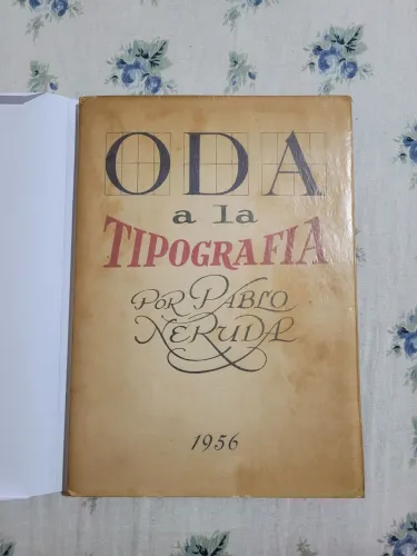 Oda a La Tipografia - Pablo Neruda