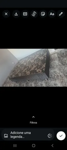 Cama box, em bom estado