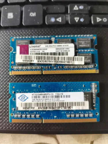Memórias DDR3 Notebook