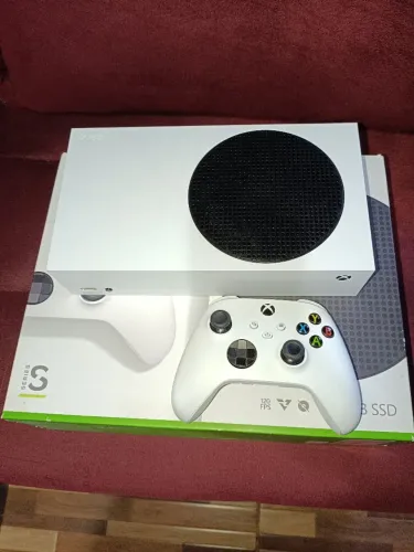 Xbox séries s na caixa completo