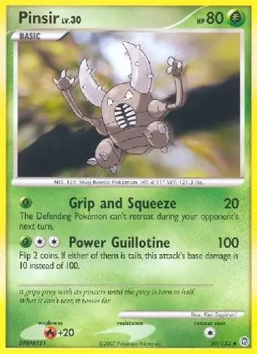 PINSER POKEMON TCG