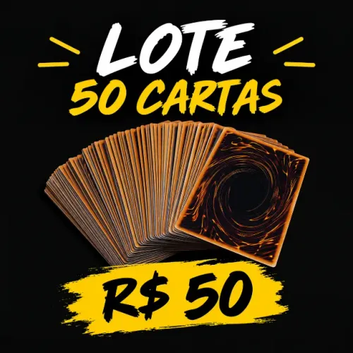Lote de cartas de Yu-Gi-Oh! Contém cartas raras!