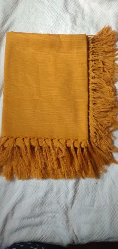 Manta para decoração em poliéster