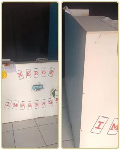 Balcão de Loja em "L" Entrego grátis