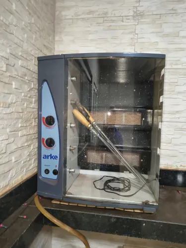 Churrasqueira de mesa a gás