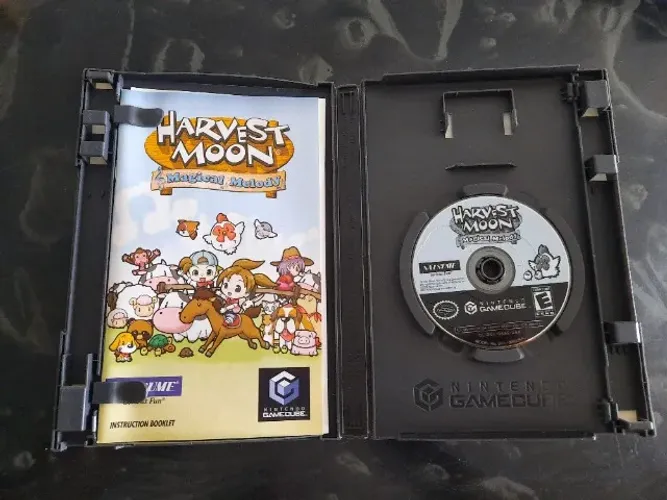 Jogo Harvest Moon Magical Melody original Game Cube