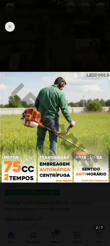 Roçadeira Nakasaki 75cc