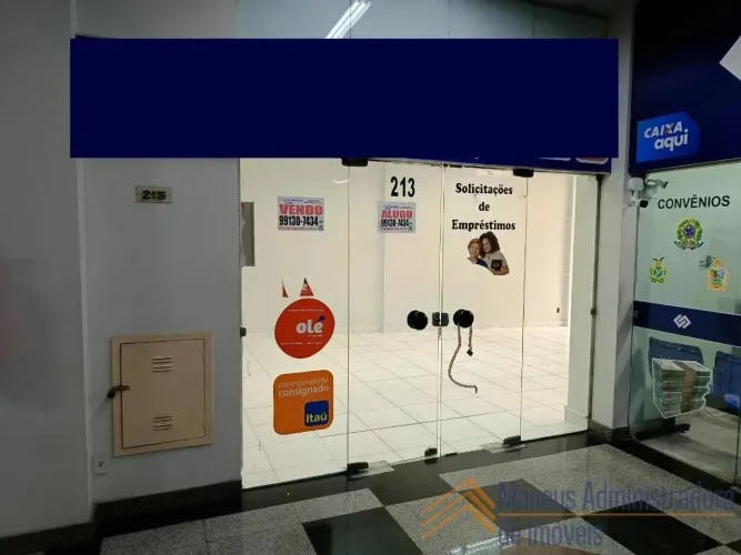 Manaus Imóveis - Av. Eduardo Ribeiro, 520, Sala 213, Edifício Manaus Shopping Center - Cen