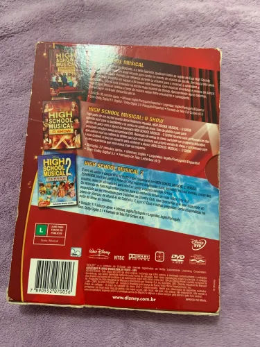 DVD COLECIONADOR: HIGH SCHOOL MUSICAL 3 DVDs