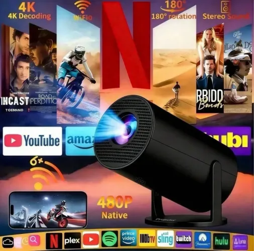 Mini projetor LED Y200