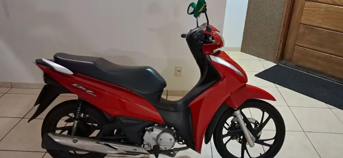 Biz 125 ex, 2022/2022, vermelha
