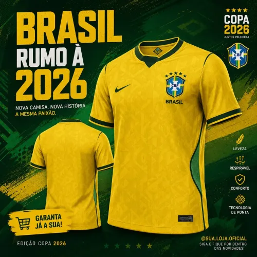 Camisas Copa 2026