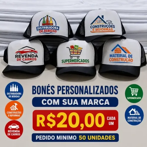 Bonés personalizados
