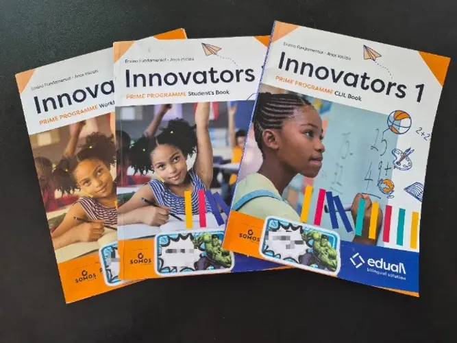 Apostilas Innovators 1 - Prime Programme - Edual bilingual solution - Somos Educação