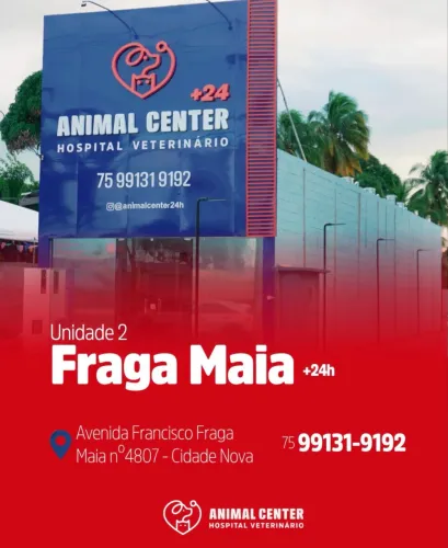 O hospital veterinário do seu pet na Fraga maia 24 horas