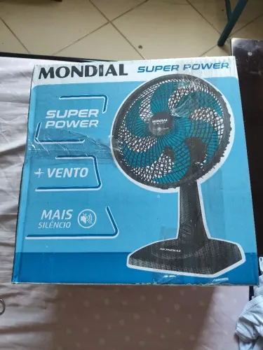 Ventilador de Mesa Mondial Super Power 30cm - 6 Pás Silencioso (VSP-30)