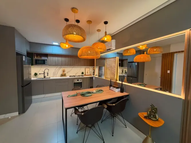 Apartamento mobiliado 3 quartos, sendo 2 suítes I Pronto para morar