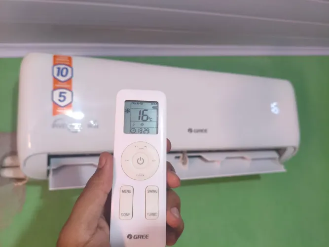Ar condicionado GREE INVERTER com wi-fi em estado de NOVO (Valor negociável)