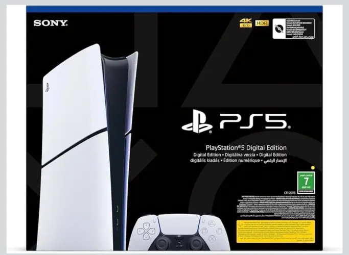 Playstation 5 Slim digital com 3TB de armazenamento interno
